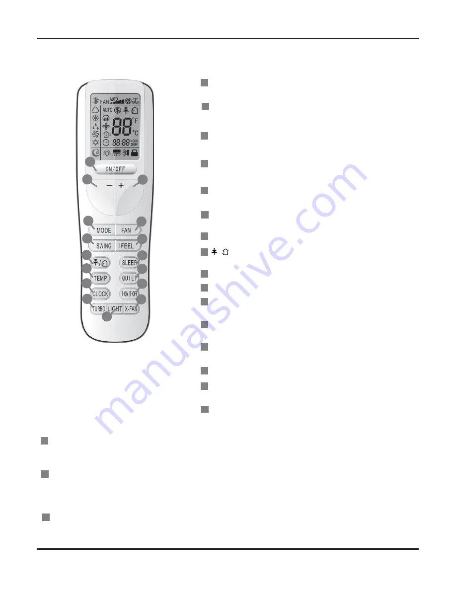 Gree GWH(07)UA-K3DNA1A/I Скачать руководство пользователя страница 16