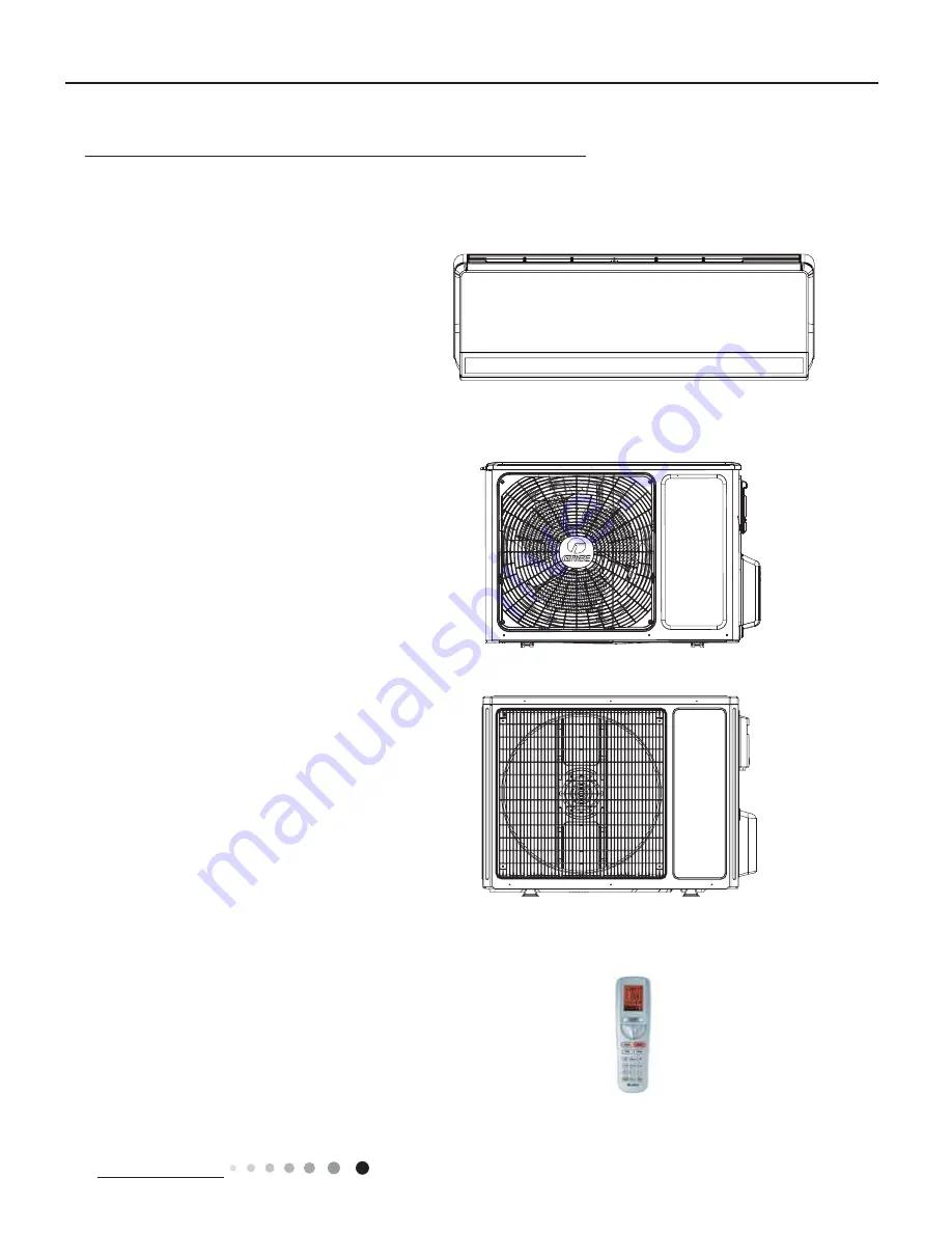 Gree GWH09UB-K3DNA4F Скачать руководство пользователя страница 4