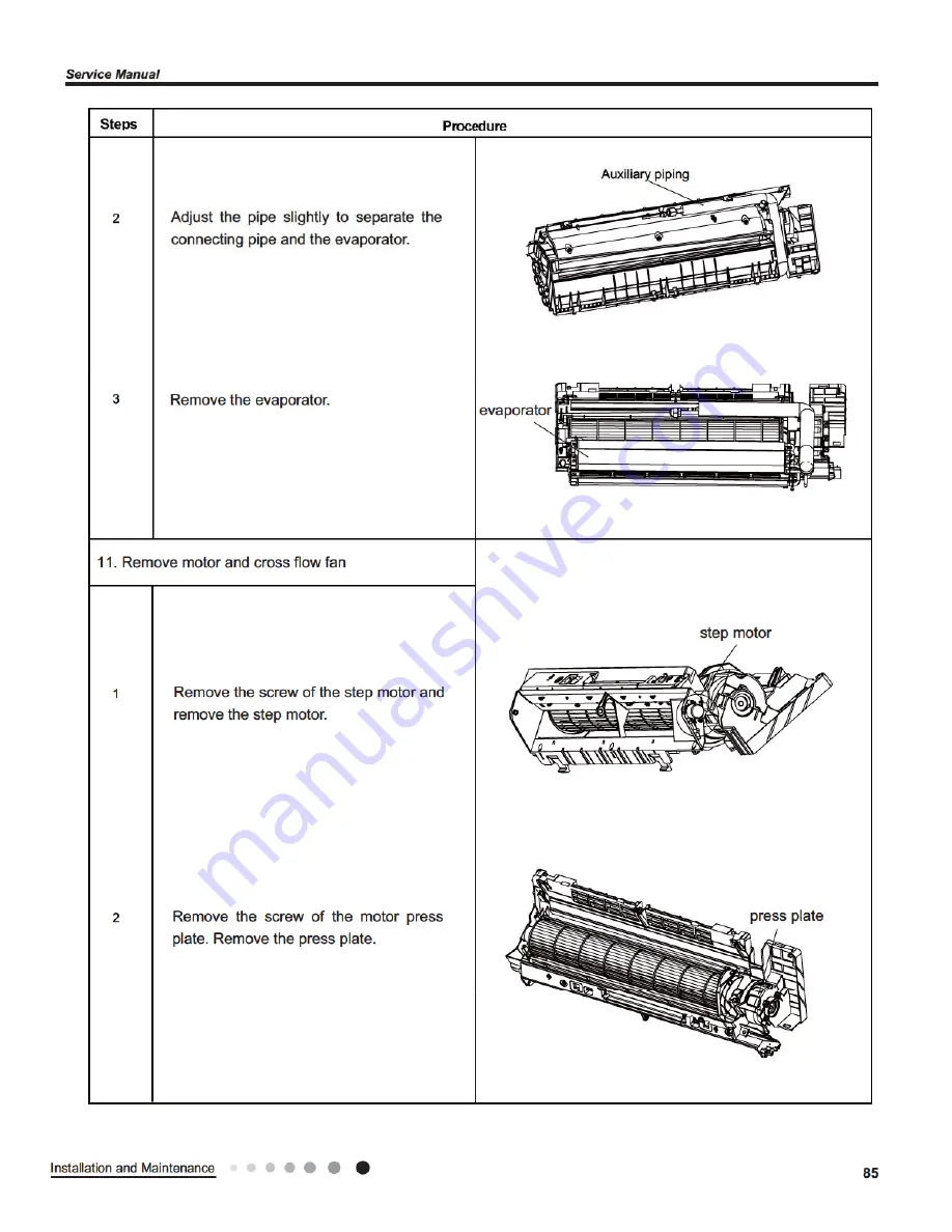 Gree GWH18RC-K3DNA2C/I Service Manual Download Page 88