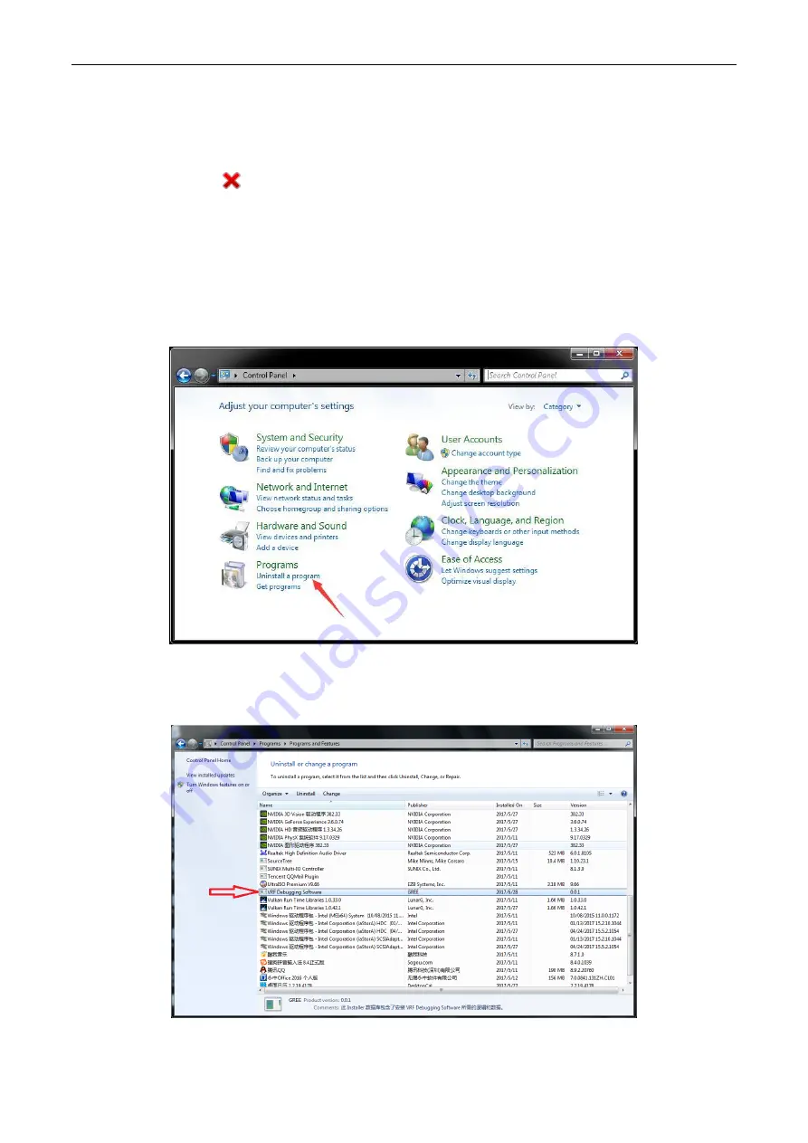 Gree Ultra Heat GMV-V72W/A-F Service Manual Download Page 189