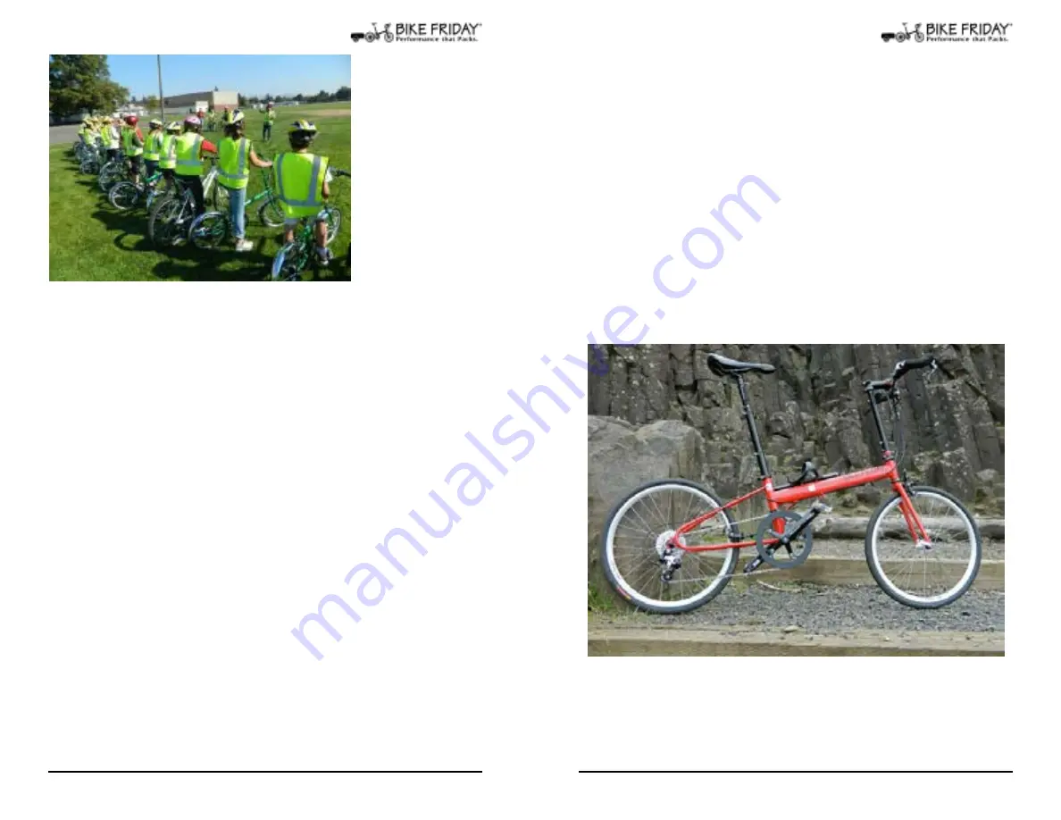 Green Gear Cycling Bike Friday OSATA Using Manual Download Page 3