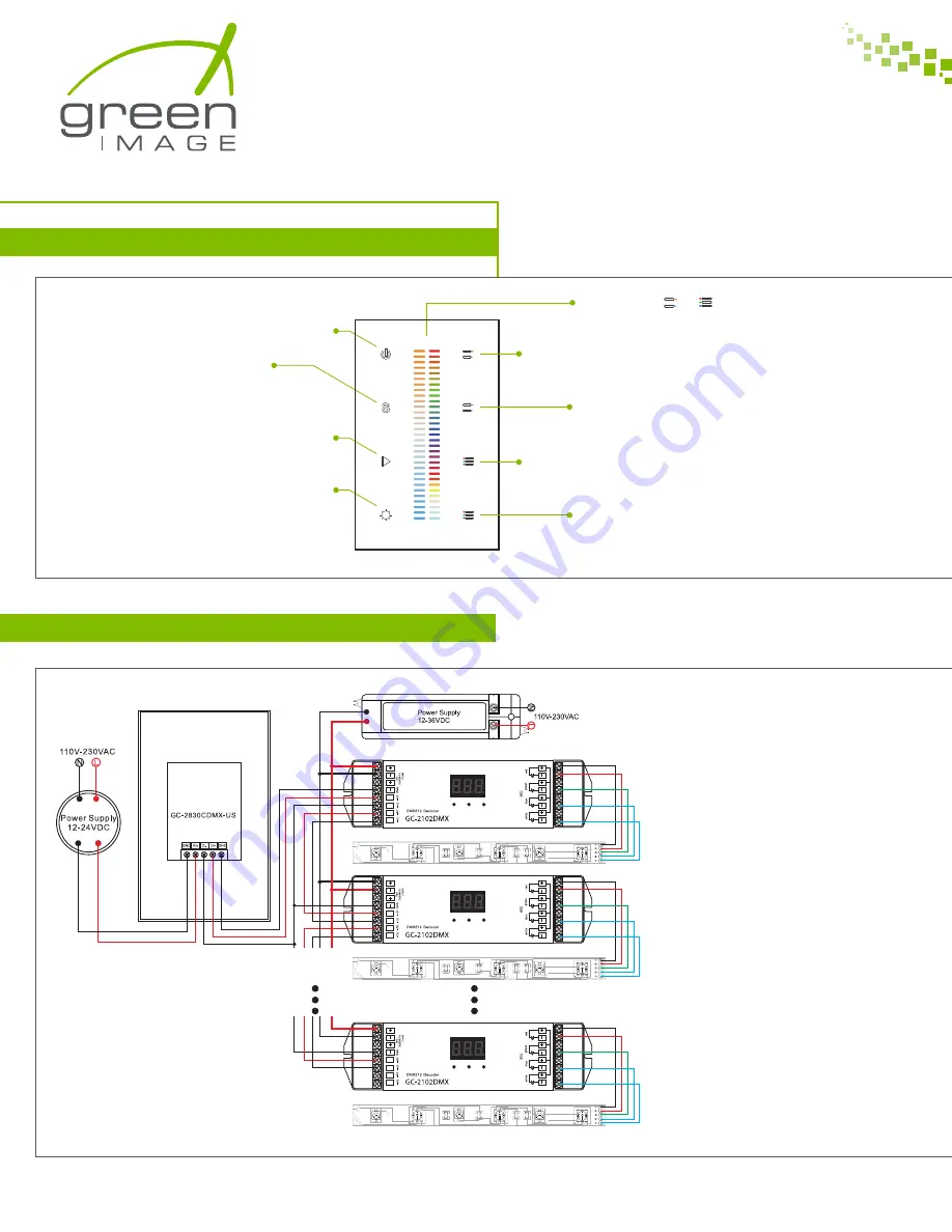 Green image GC-2830CDMX-US Скачать руководство пользователя страница 2