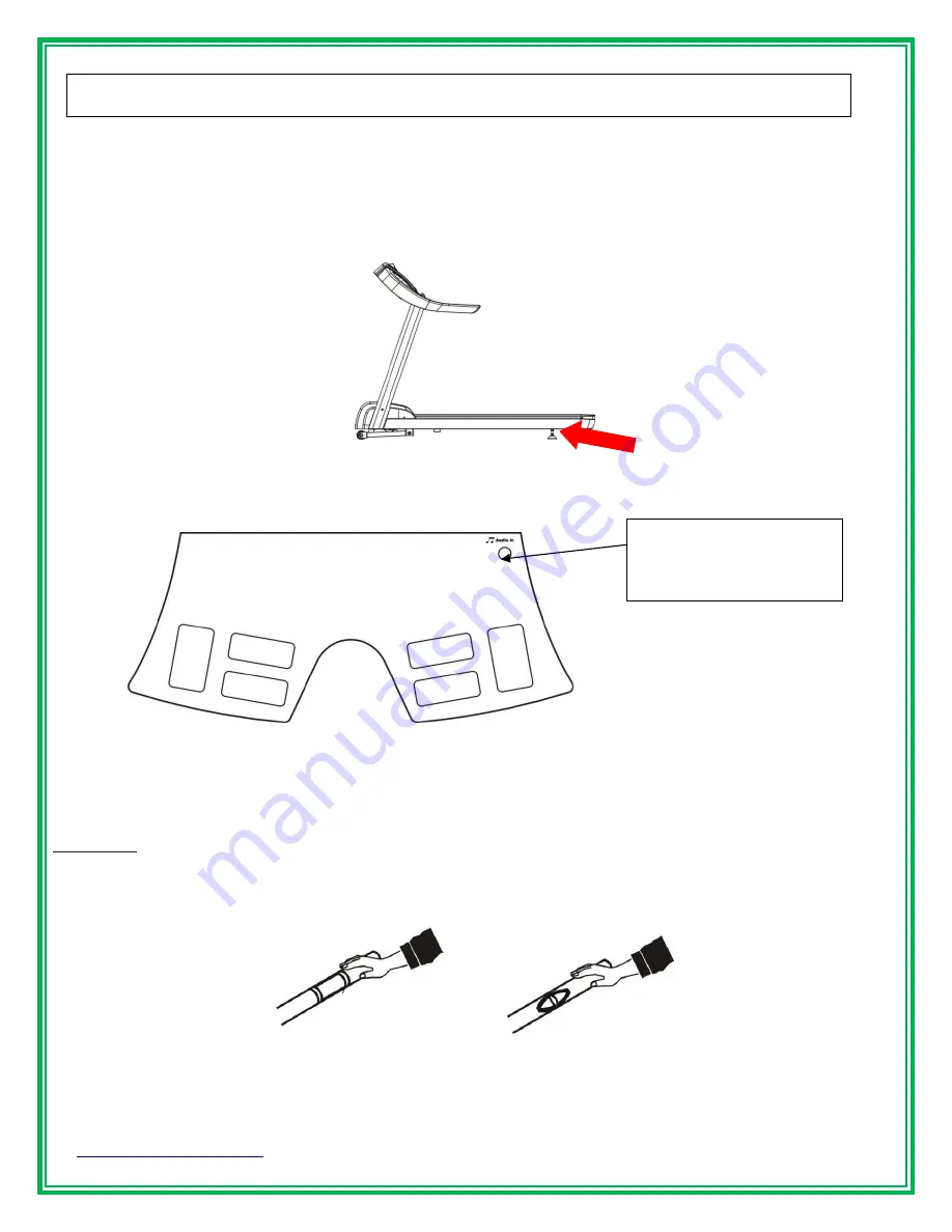 GREEN SERIES FITNESS CIR-TM6000AC-G1 Owner'S Manual Download Page 32