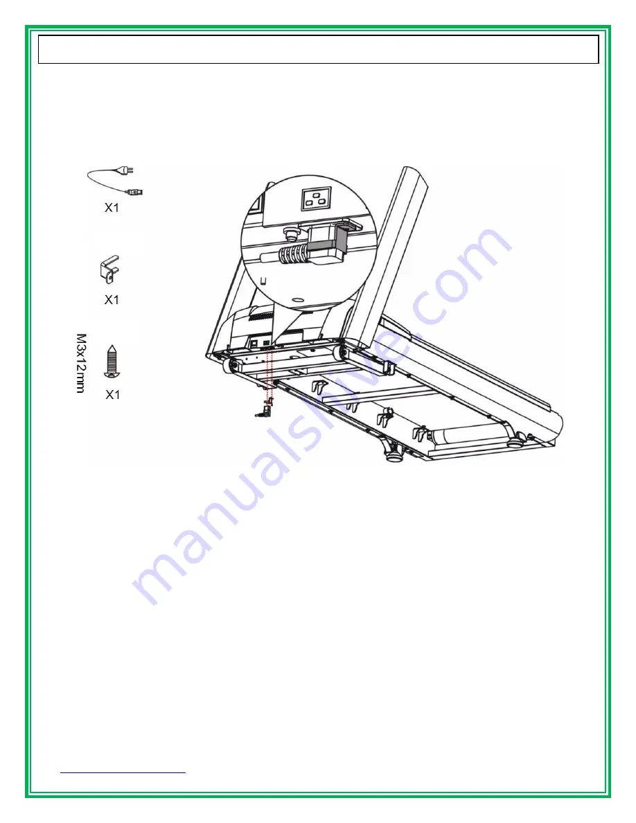 GREEN SERIES FITNESS CIR-TM8000-G Owner'S Manual Download Page 19