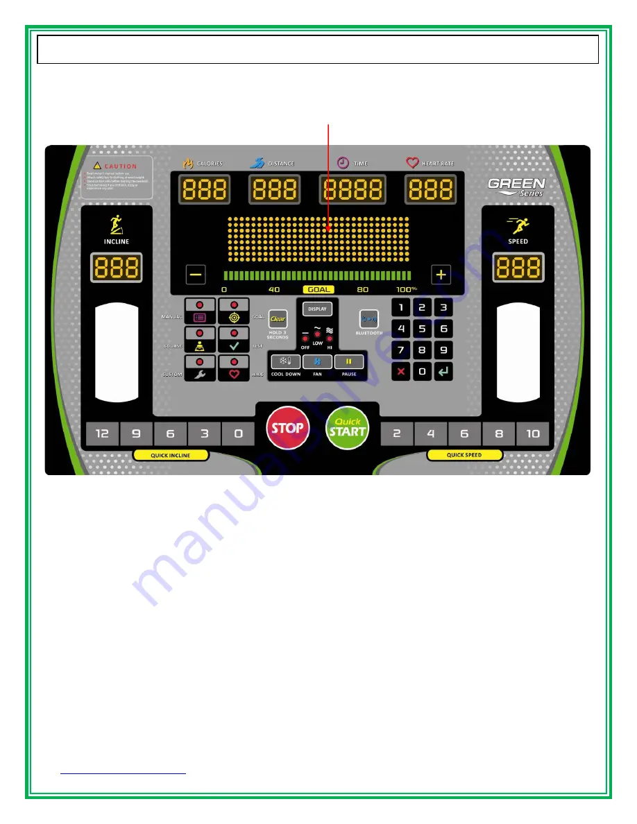 GREEN SERIES FITNESS CIR-TM8000-G Скачать руководство пользователя страница 21