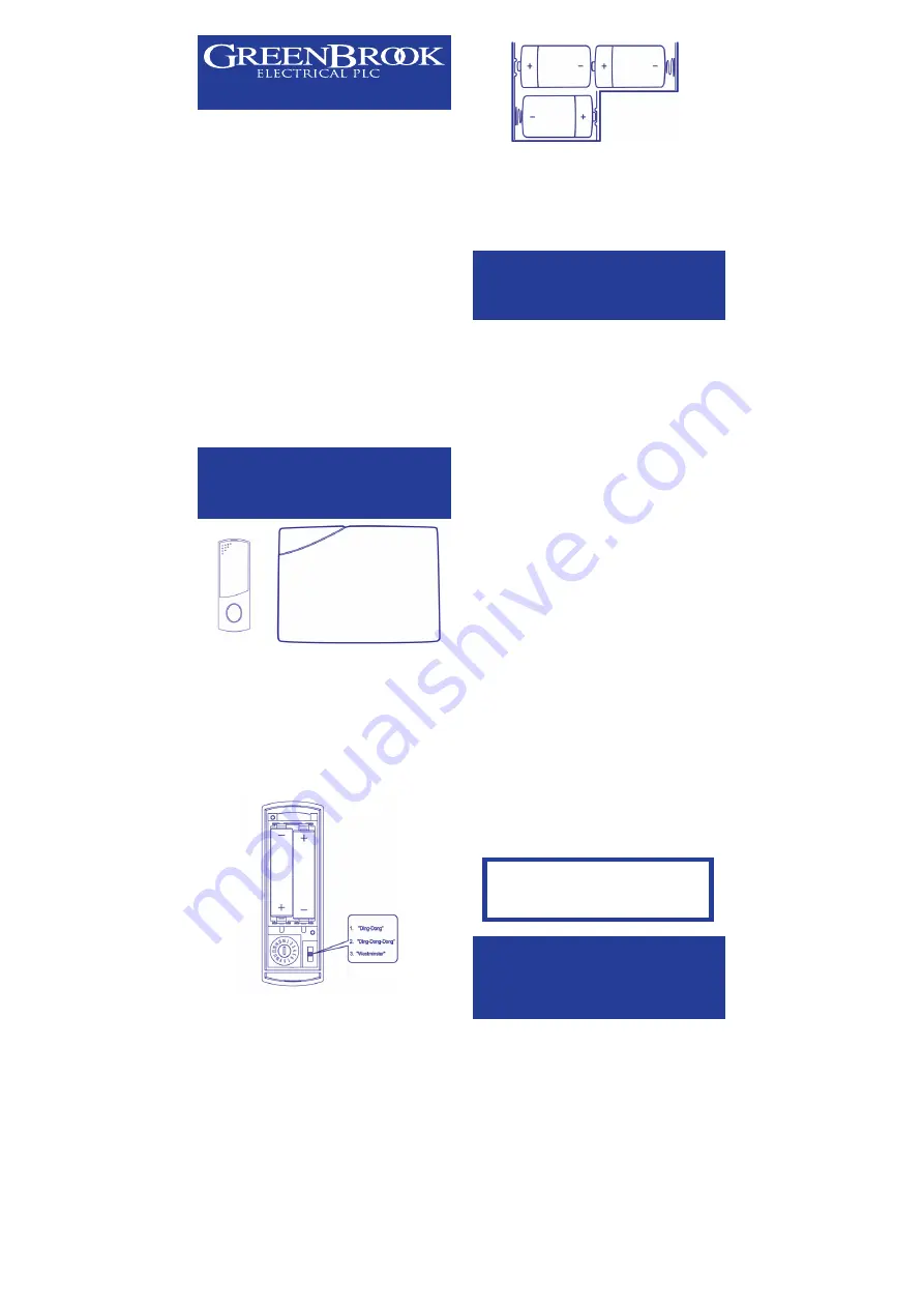 GreenBrook DW040A Скачать руководство пользователя страница 1