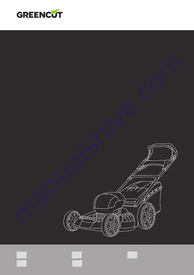 Greencut 1000022 Instruction Manual Download Page 1