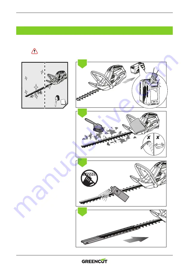 Greencut 1000025 Instruction Manual Download Page 32