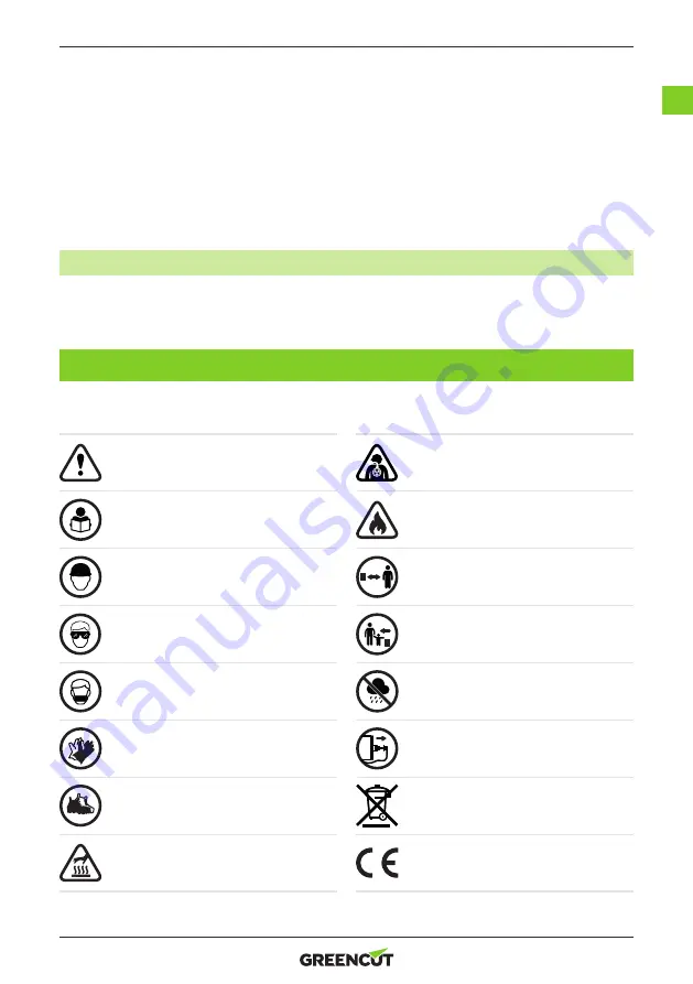 Greencut 1010056 Instruction Manual Download Page 15