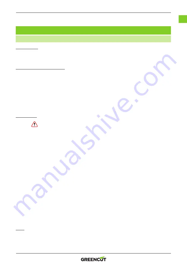 Greencut GLM880XE Instruction Manual Download Page 13