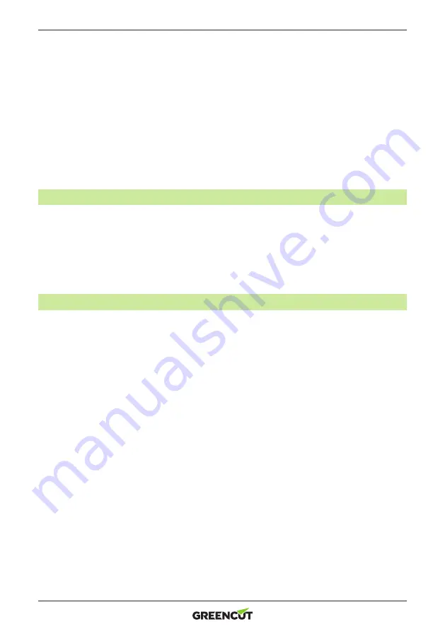 Greencut GLM880XE Instruction Manual Download Page 100