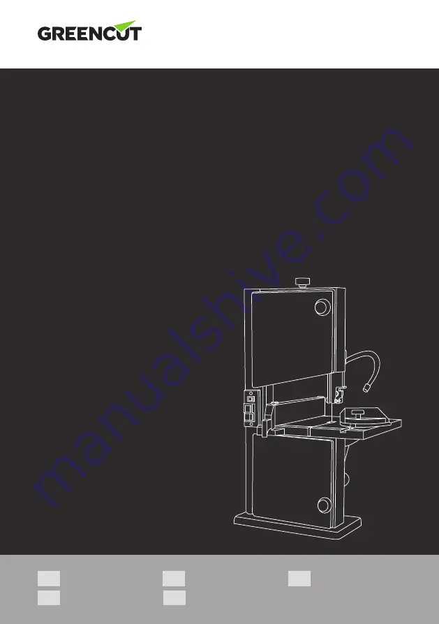 Greencut SRC350C Instruction Manual Download Page 1