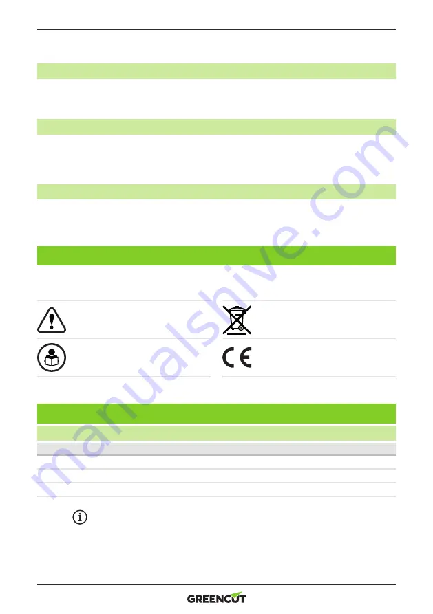 Greencut TOOLS108 Instruction Manual Download Page 12