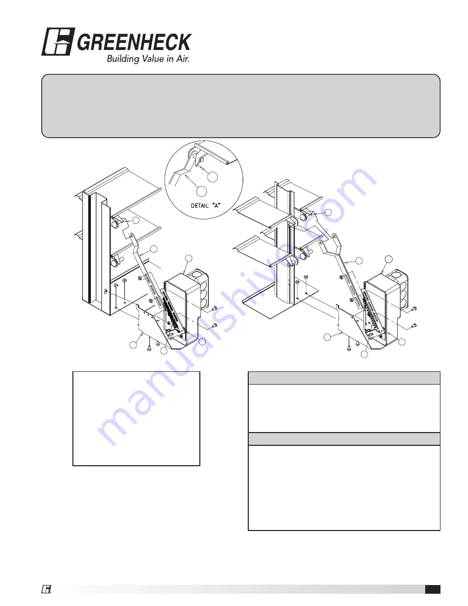 Greenheck MP-310 Installation, Operation And Maintenance Manual Download Page 1