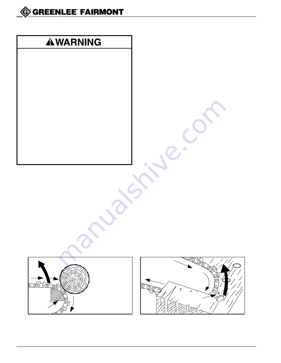 Greenlee 42247 Operation, Service And Parts Instruction Manual Download Page 12