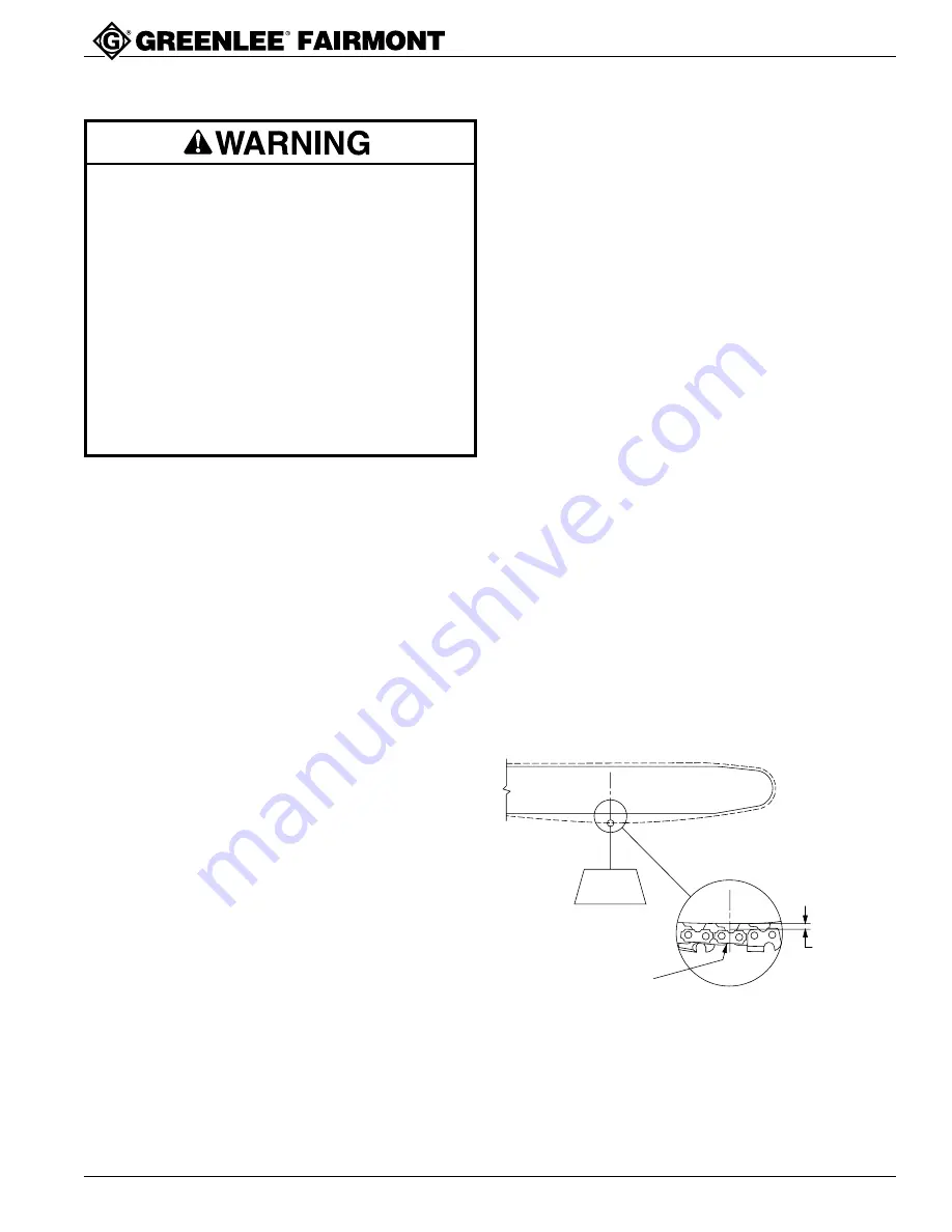 Greenlee 42247 Operation, Service And Parts Instruction Manual Download Page 15