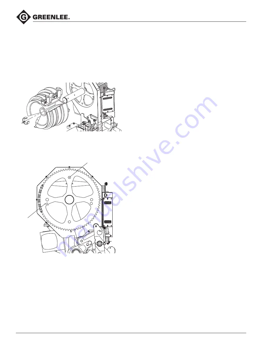 Greenlee 855GX Instruction Manual Download Page 32