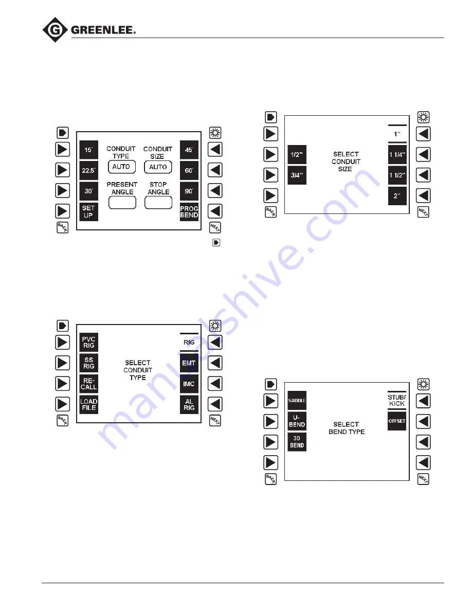 Greenlee 855GX Instruction Manual Download Page 77