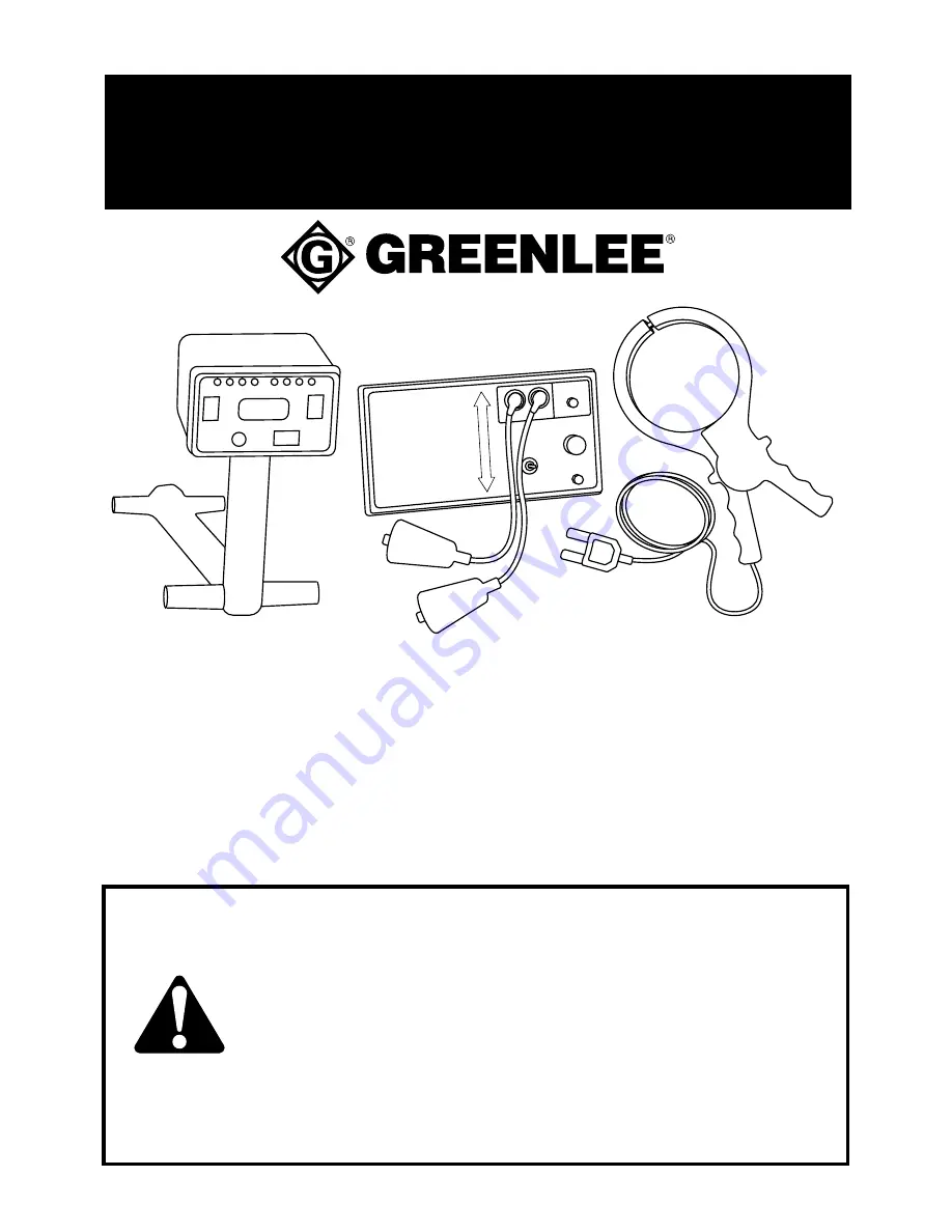 Greenlee BLL-200 Instruction Manual Download Page 1