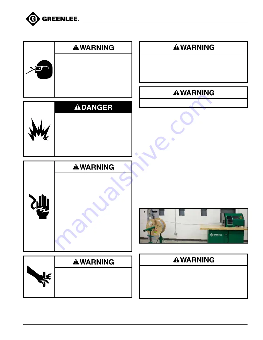 Greenlee C3 Auto Whip Clad Cable Cutter Instruction Manual Download Page 11