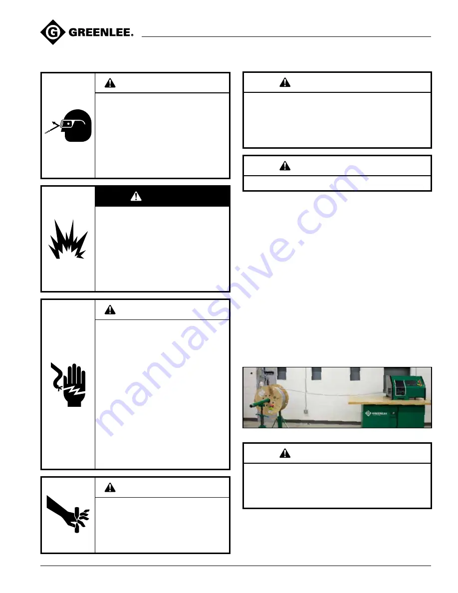 Greenlee C3 Auto Whip Clad Cable Cutter Instruction Manual Download Page 89