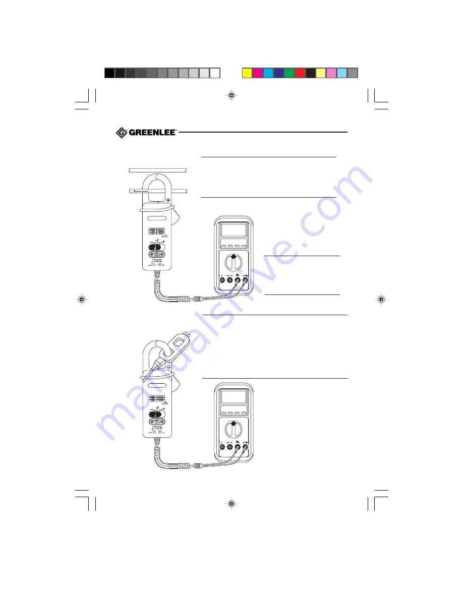 Greenlee CMA-60 Instruction Manual Download Page 24