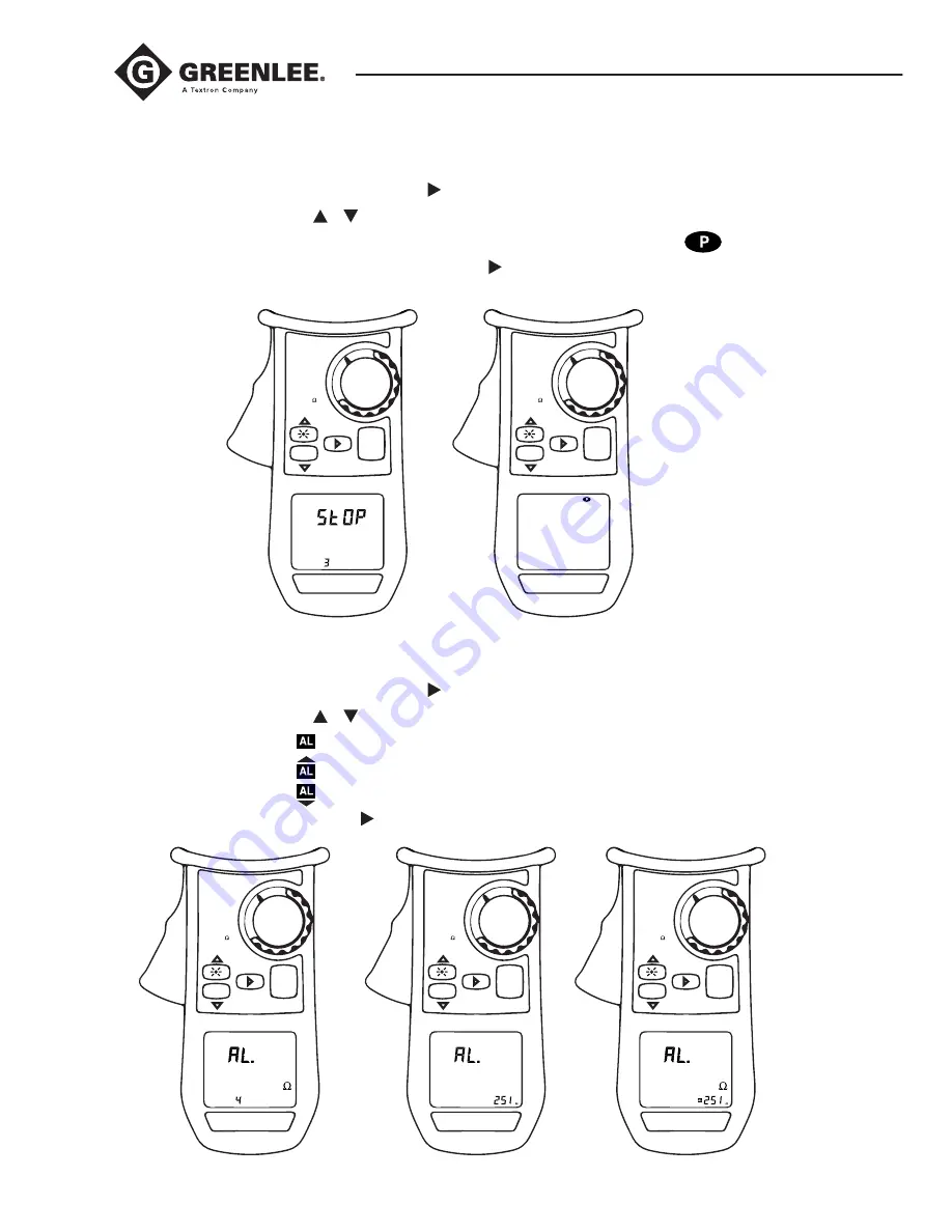 Greenlee CMGRT-100A Instruction Manual Download Page 44