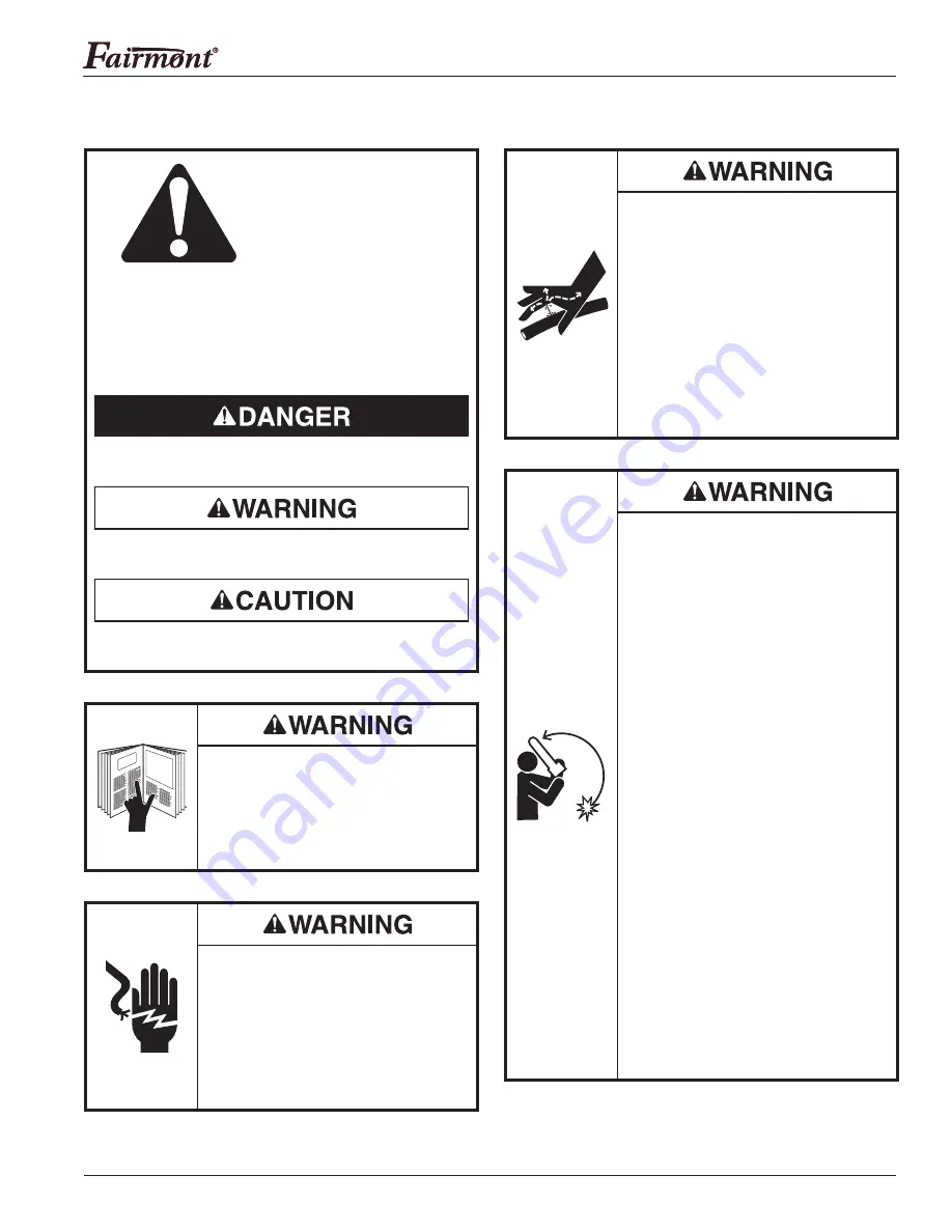 Greenlee Fairmont 49565 Operation Manual Download Page 3