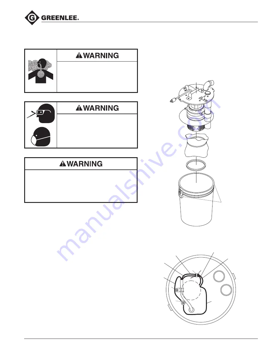 Greenlee Li'l Fisher 390 Instruction Manual Download Page 7