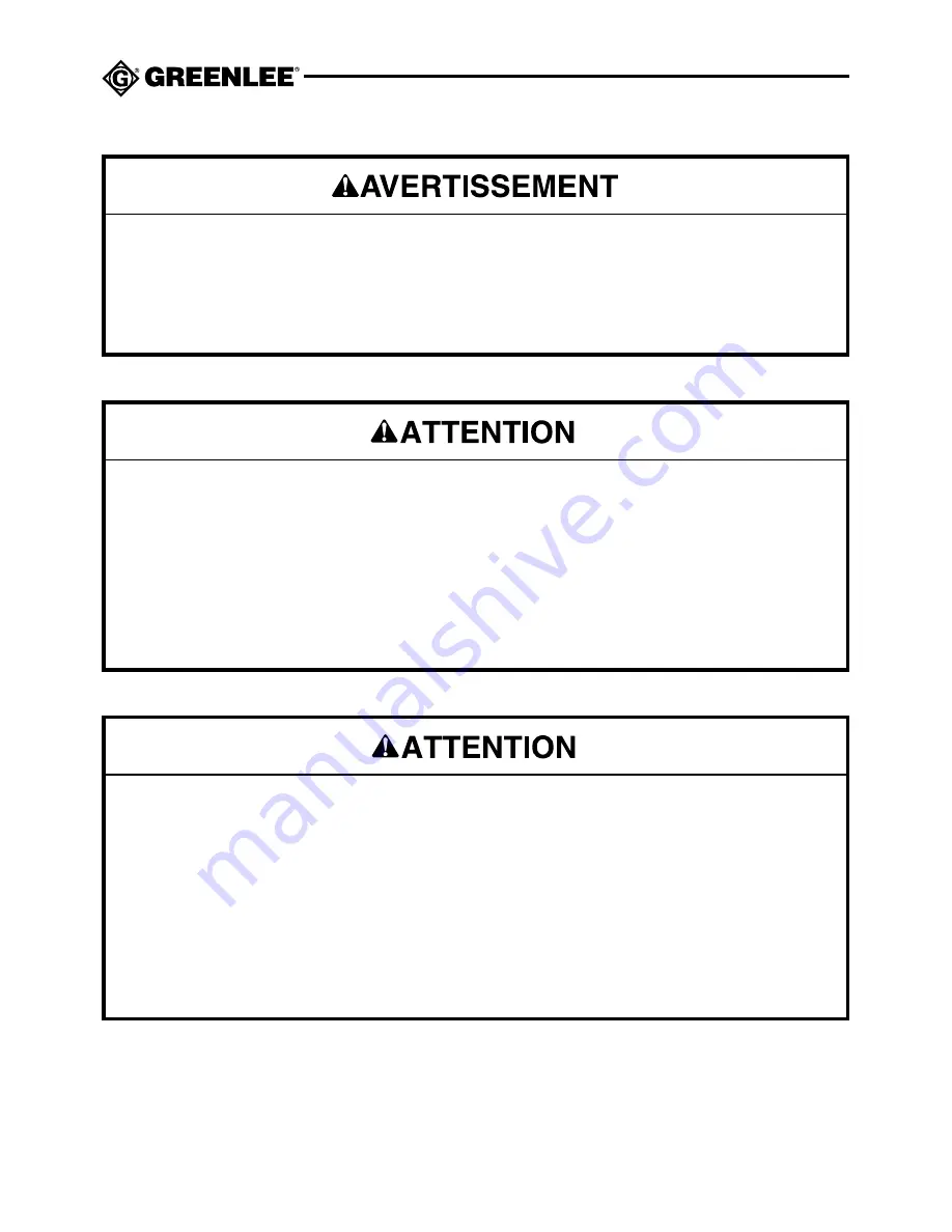 Greenlee TPIR-J Instruction Manual Download Page 24