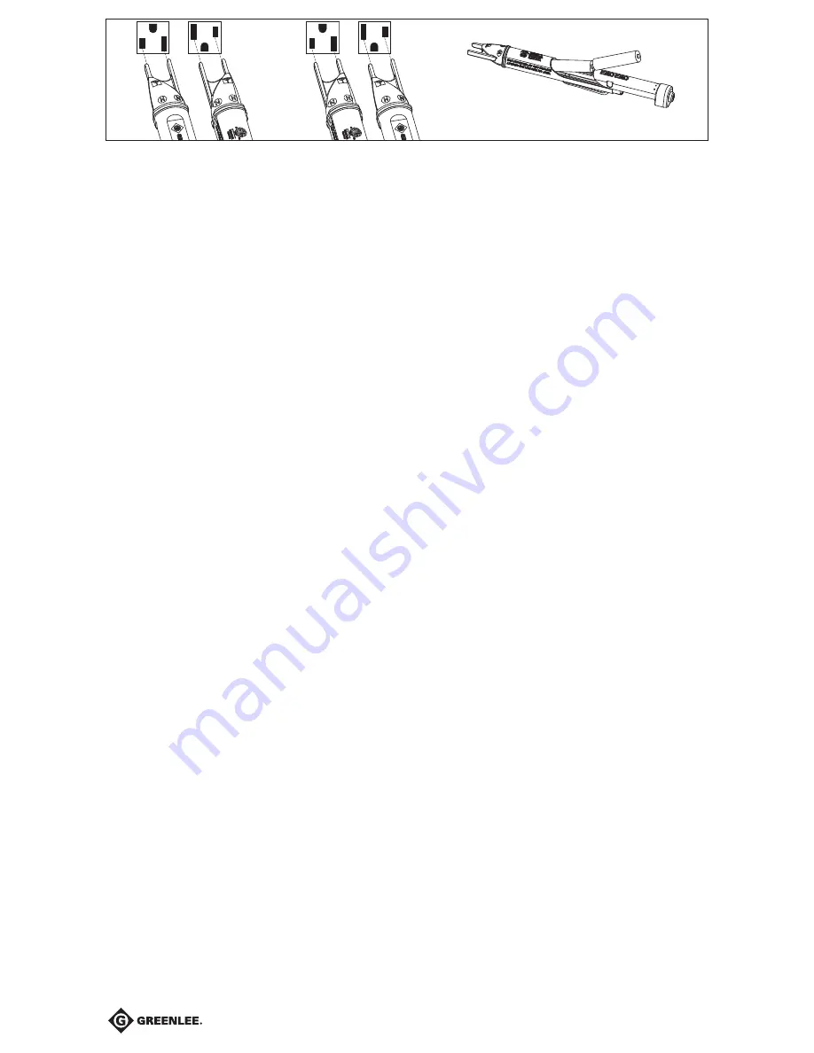 Greenlee TR-12A Instruction Manual Download Page 2