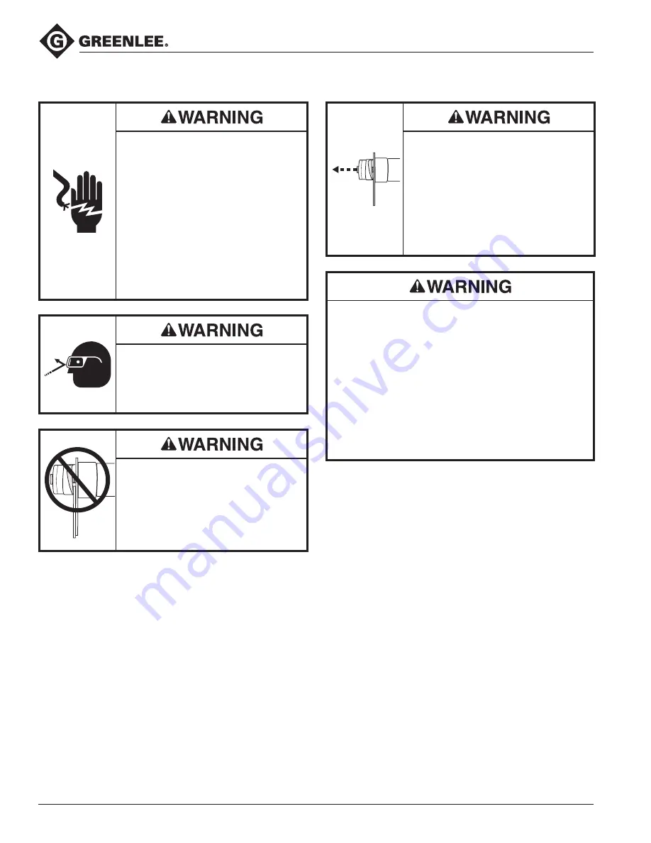 GREENLINE E6CCXLX Operation Manual Download Page 10