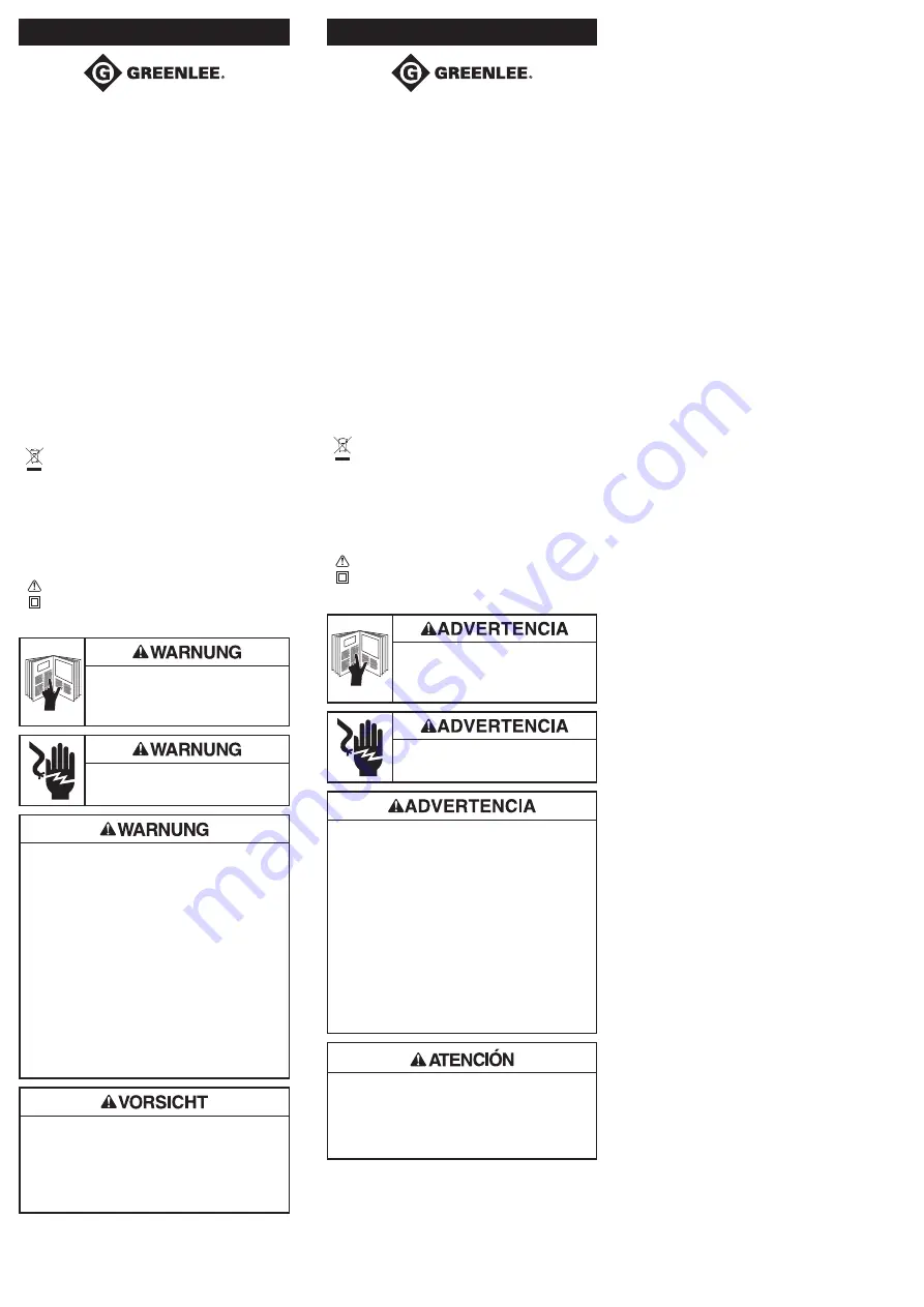 GREENLINE GT-12 Instruction Manual Download Page 3