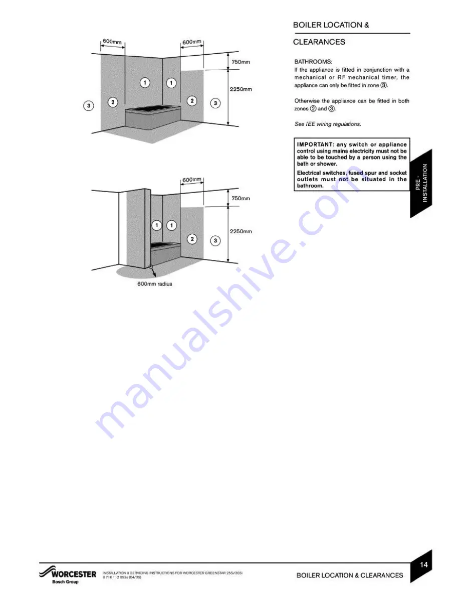 GREENSTAR 25Si Instruction Manual Download Page 15