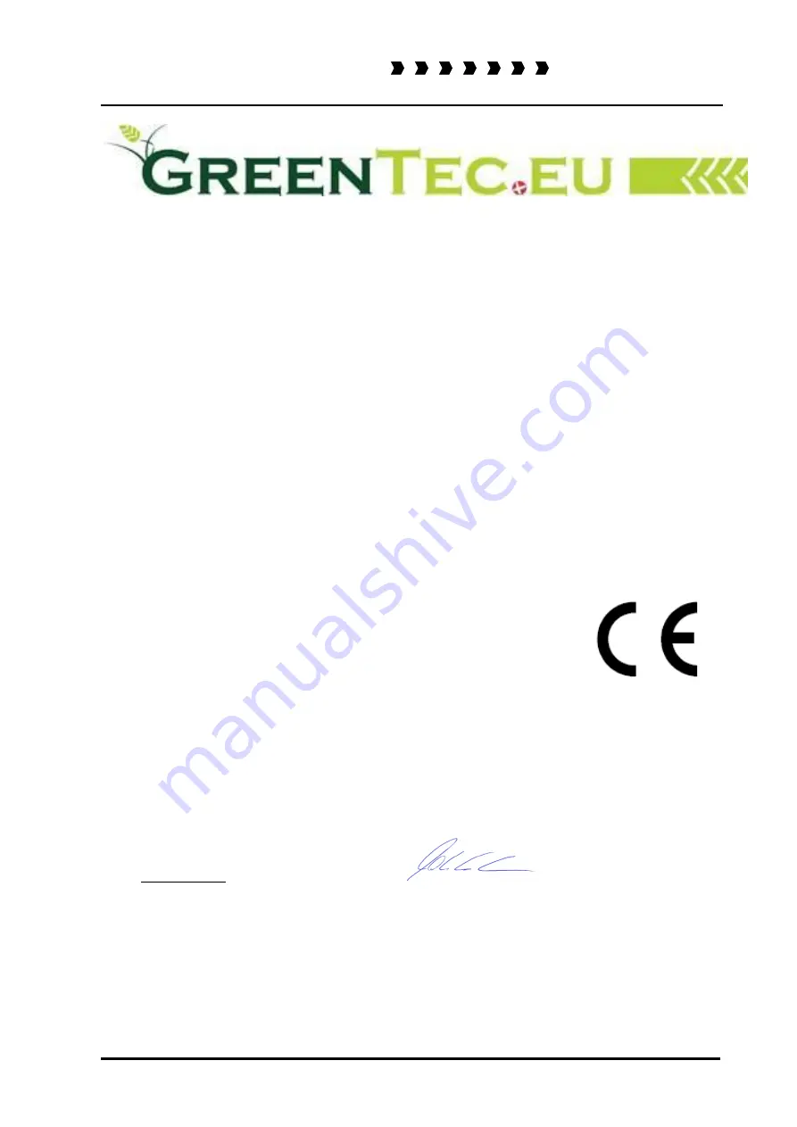 GreenTec GT 135 Handbook Download Page 7