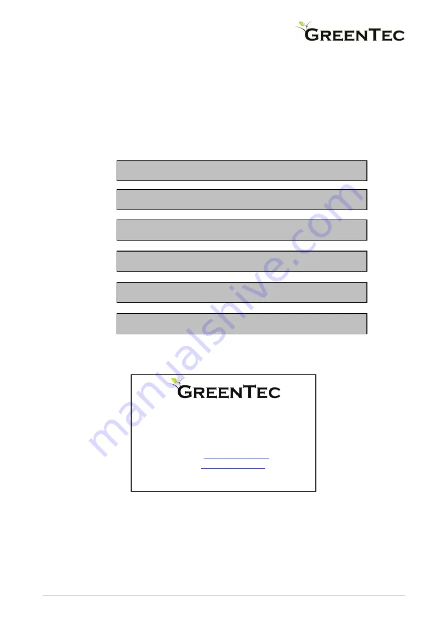 GreenTec HL 150 Handbook Download Page 6