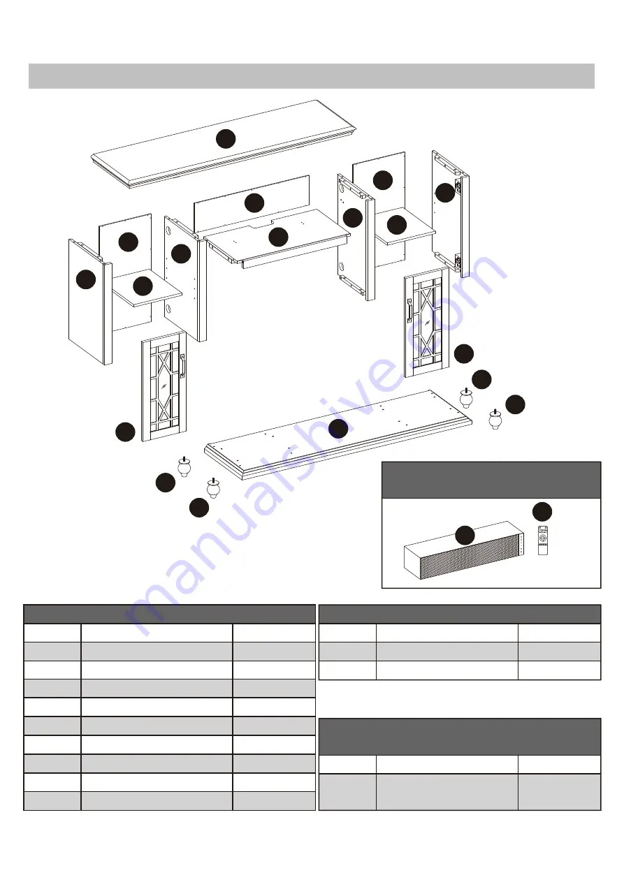 Greentouch Kathy Ireland Home 1495FSO-28-247 Assembly / Care & Use Instructions Download Page 2