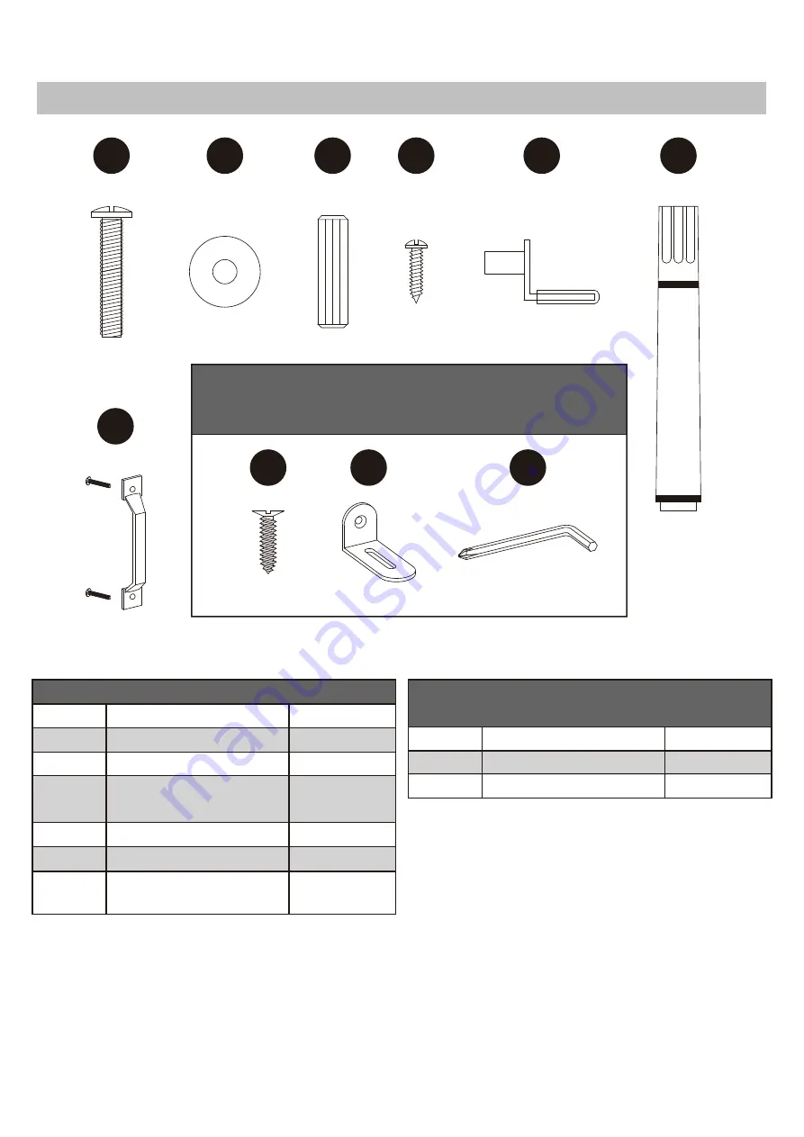 Greentouch Kathy Ireland Home 1495FSO-28-247 Assembly / Care & Use Instructions Download Page 37