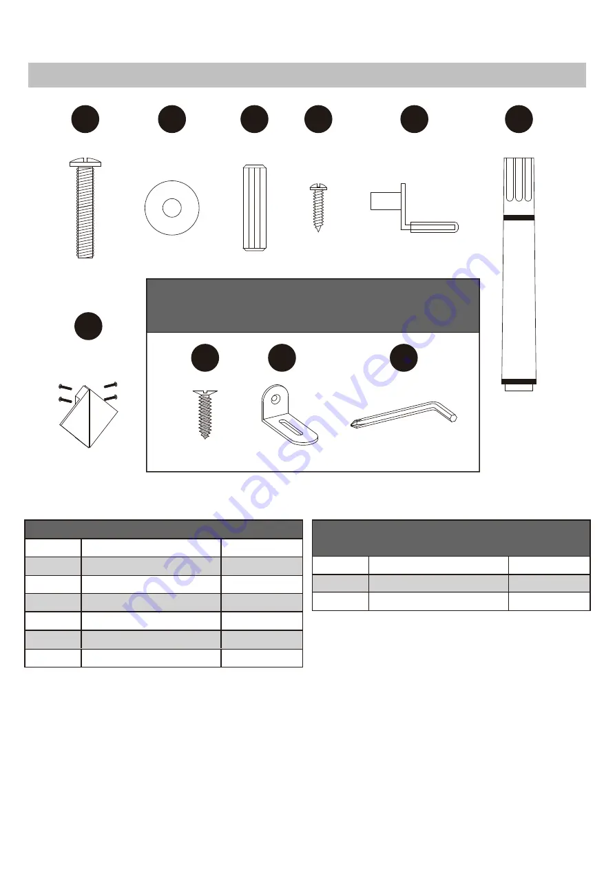 Greentouch Kathy Ireland Home 1497FSO-26-225 Assembly / Care & Use Instructions Download Page 3