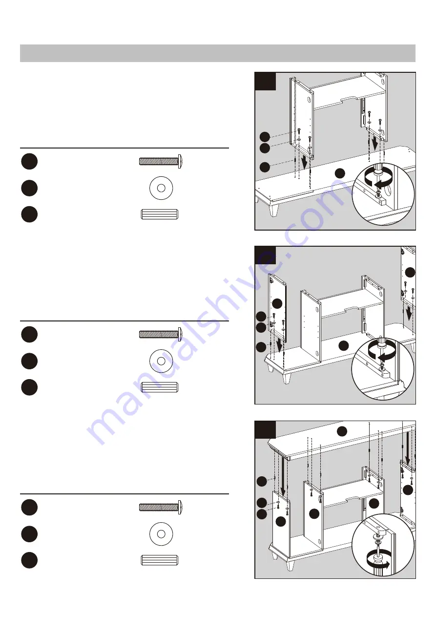 Greentouch kathy ireland HOME 1498FSO-26-267 Assembly / Care & Use Instructions Download Page 5