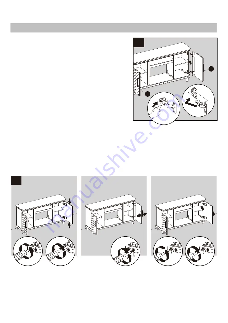 Greentouch kathy ireland HOME 1498FSO-26-267 Assembly / Care & Use Instructions Download Page 7