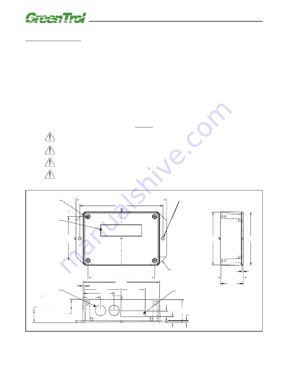 Greentrol Automation GF-A2100 Скачать руководство пользователя страница 12