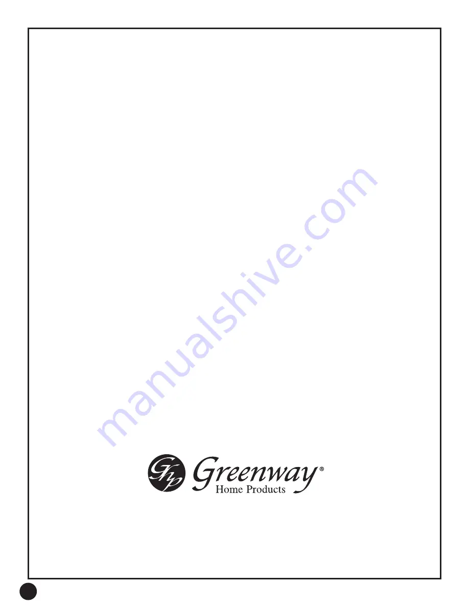 Greenway Home Products Nottingham GEF257OK Assembly Instructions Manual Download Page 7