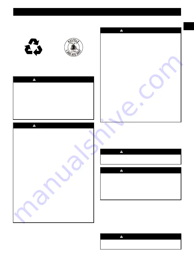 GreenWorks Pro 1406802CT Operator'S Manual Download Page 19