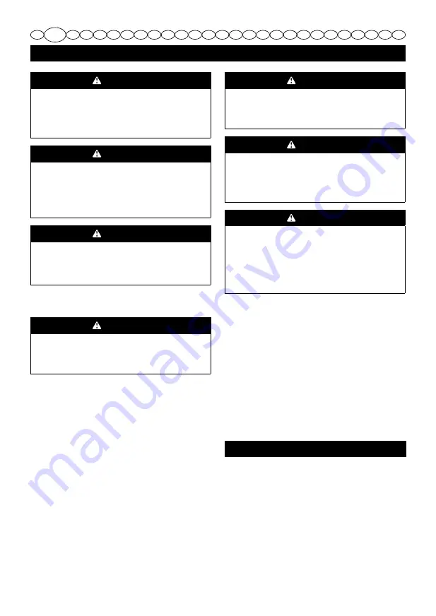 GreenWorks Pro 2101007 User Manual Download Page 8