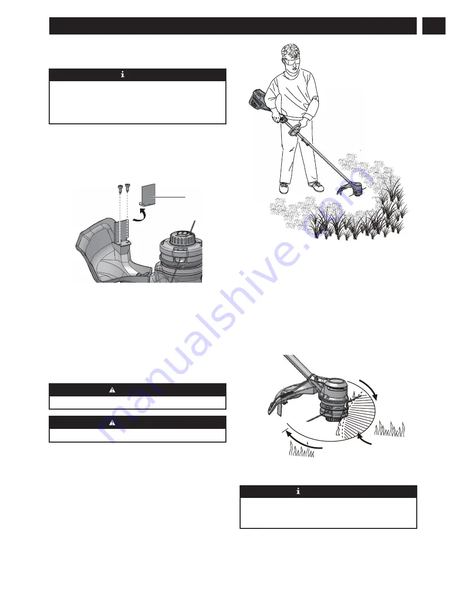 GreenWorks Pro 2123702CT Operator'S Manual Download Page 9