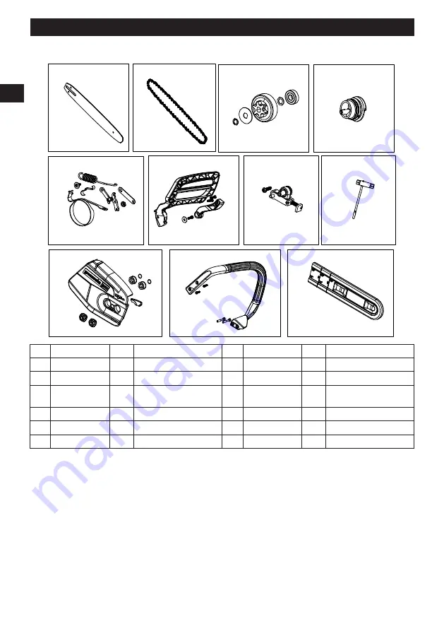 GreenWorks Pro CS80L03 Operator'S Manual Download Page 48