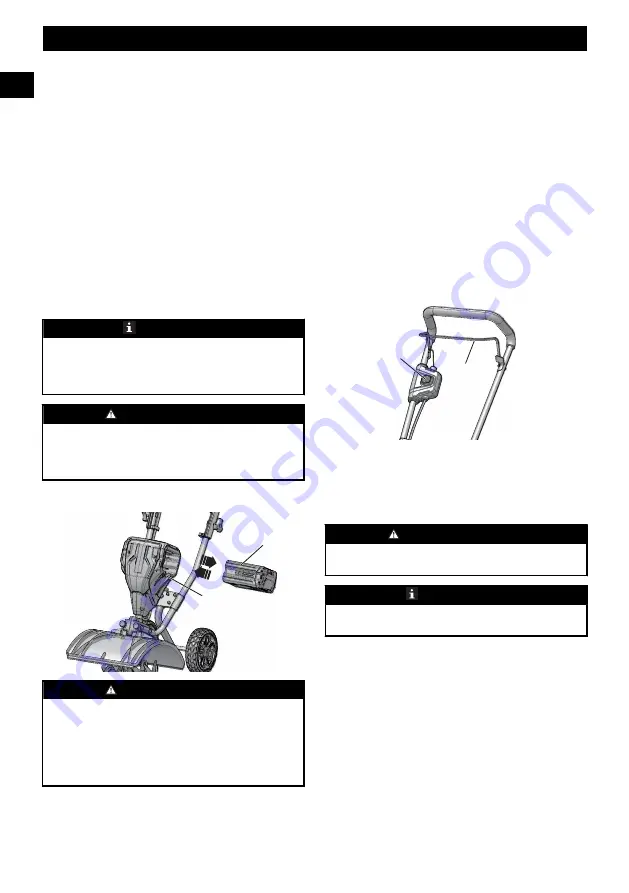 GreenWorks Pro TL60L00 Operator'S Manual Download Page 17