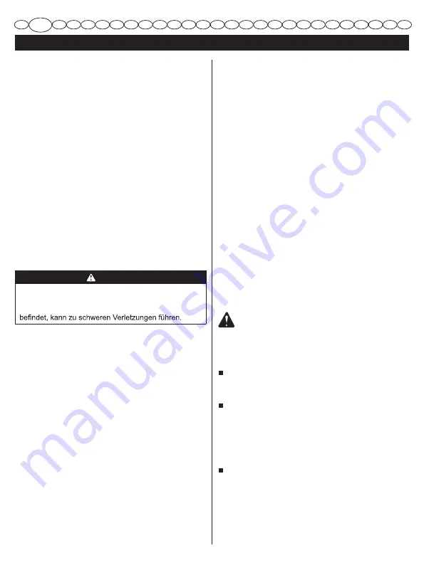 GreenWorks Tools 21227 User Manual Download Page 9