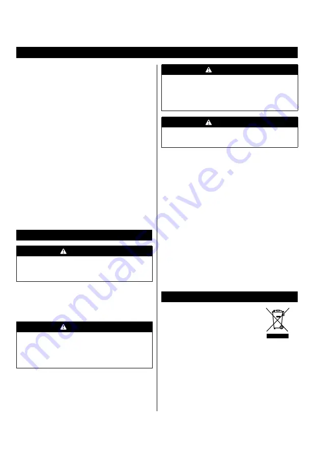 GreenWorks Tools 2400407 User Manual Download Page 32